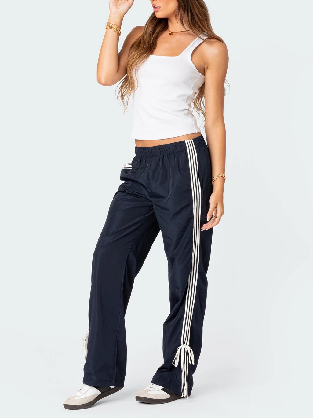 Edikted Remy Ribbon Track Pants